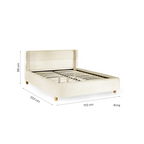 Oberon Boucle Bed