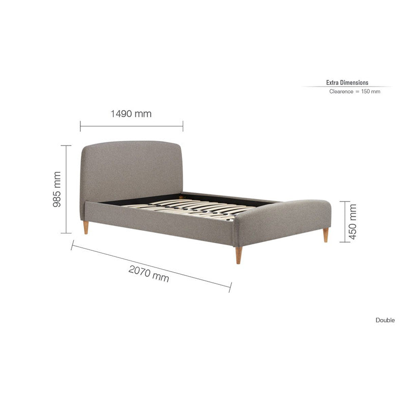 Reunion Soft Fabric Bed