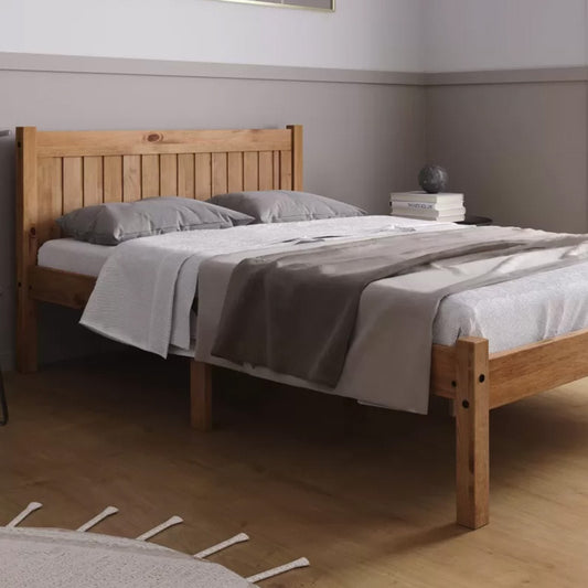 Colmar White Pine Shaker Bed