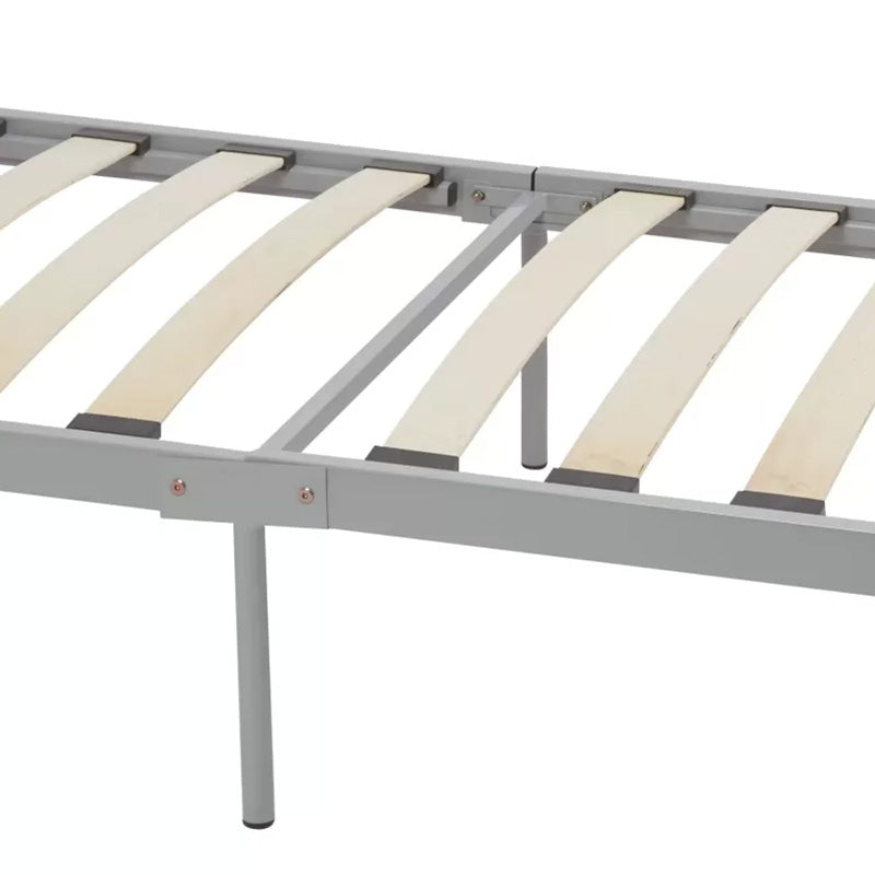 Demi Silver Metal Bed