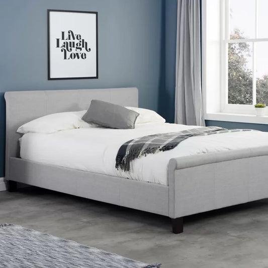 Generation Double Grey Fabric Bed