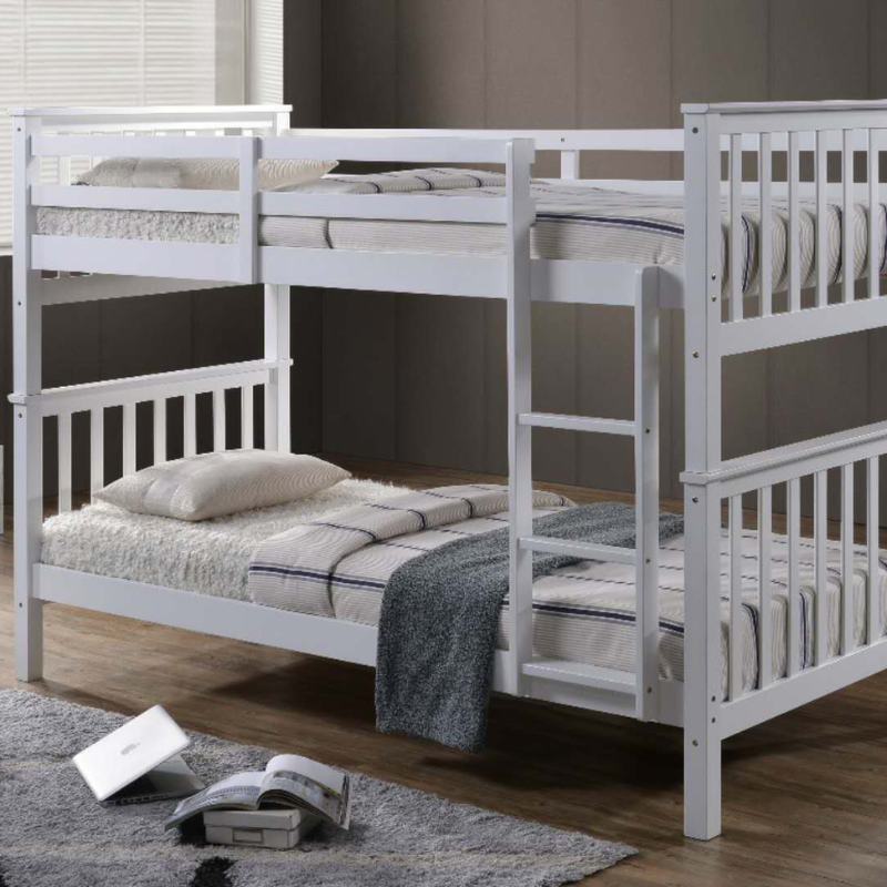 Hudson White Bunk Bed