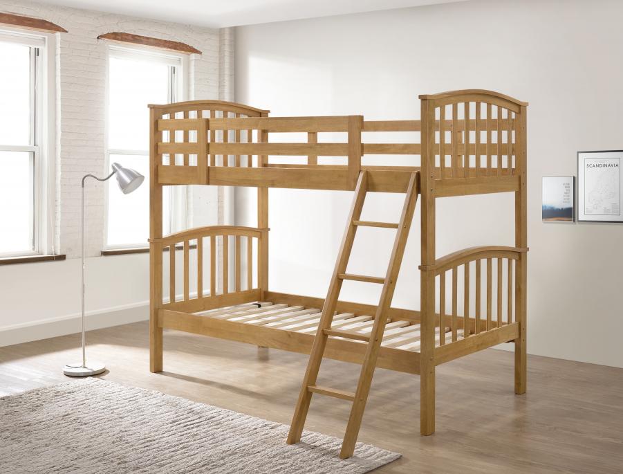 Traditional Oak Bunk Bed