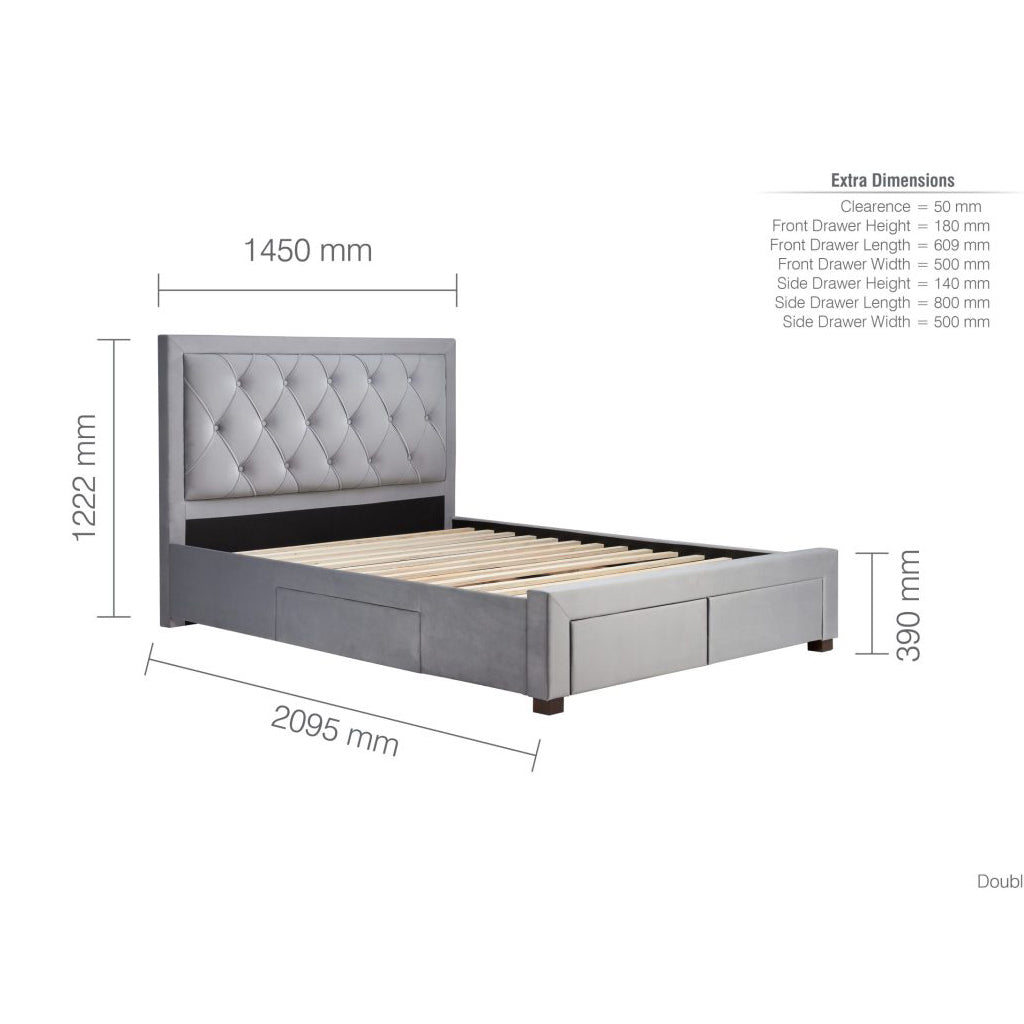 Woodbury Storage Bed