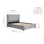 Woodbury Storage Bed