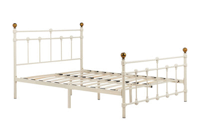 Globe Traditional Black Metal Bed