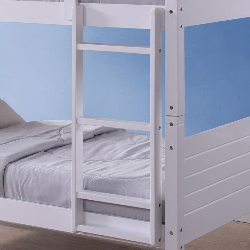 Clapham White Wooden Bunk Bed- 3ft Single