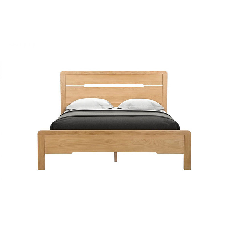 Loop Double Oak Wooden Bed Frame