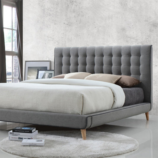 Skanden Fabric Low Bed