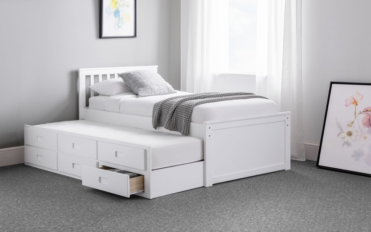 Lincoln Guest Bed With Storage Drawers