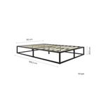 Soho Metal Platform Bed Frame