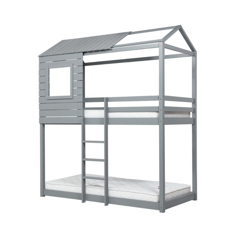 Adventure Bunk Bed With Ladder & Window - 3ft