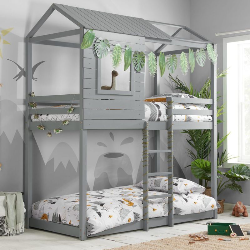 Adventure Bunk Bed With Ladder & Window - 3ft