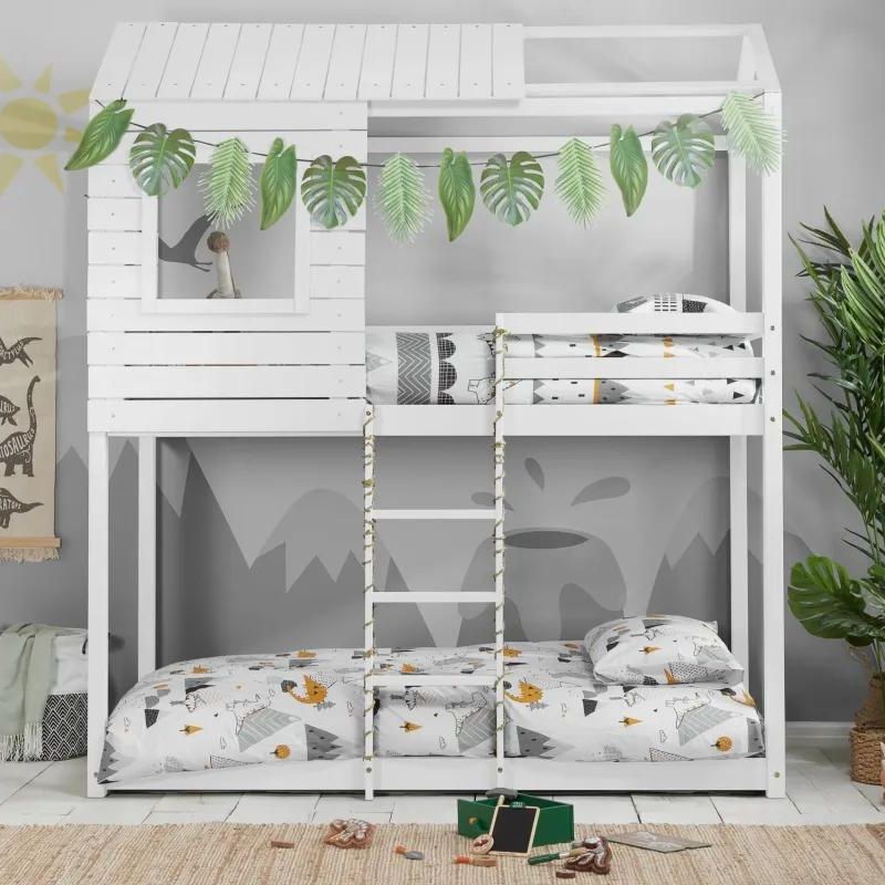 Adventure Bunk Bed With Ladder & Window - 3ft