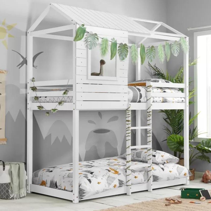 Adventure Bunk Bed With Ladder & Window - 3ft