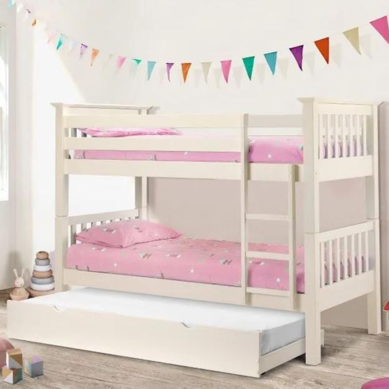 Valencia Bunk Bed Wooden - 3ft Single