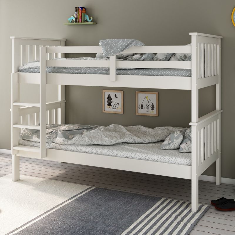 Carra Wooden Bunk Bed Frame - 3ft Single