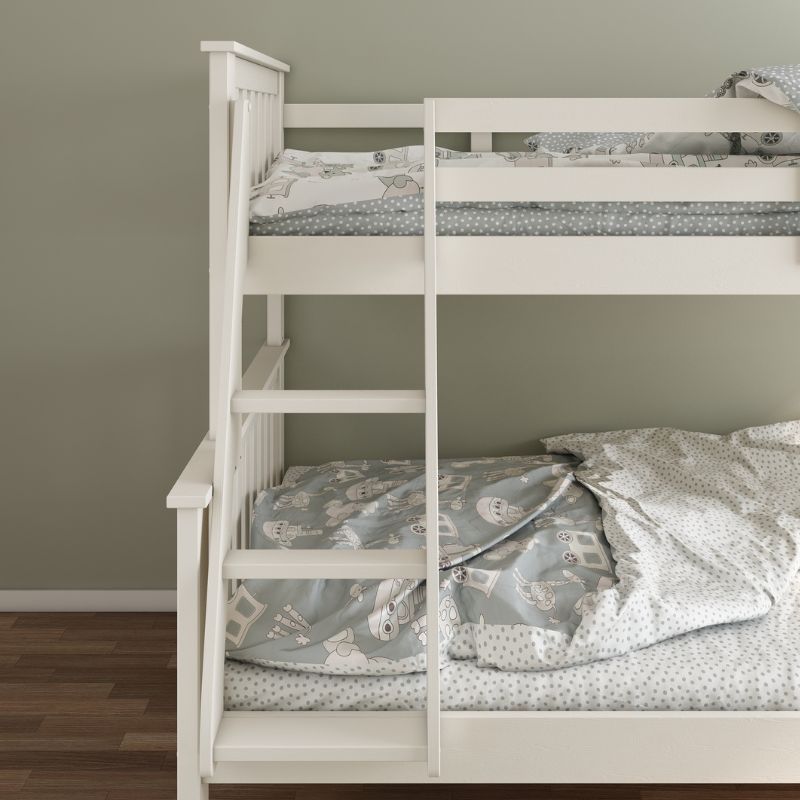 Carra Triple Sleeper Pine Bunk Bed