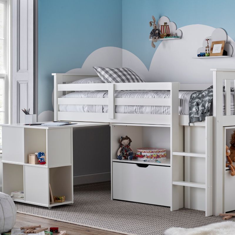 Milo Sleep Station Desk Storage Bed