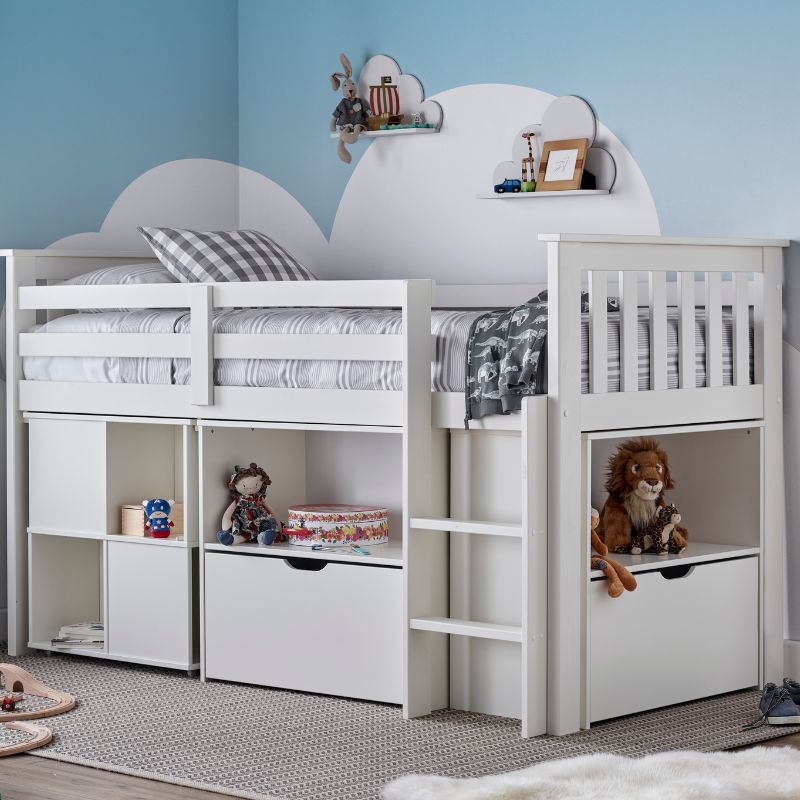 Milo Sleep Station Desk Storage Bed