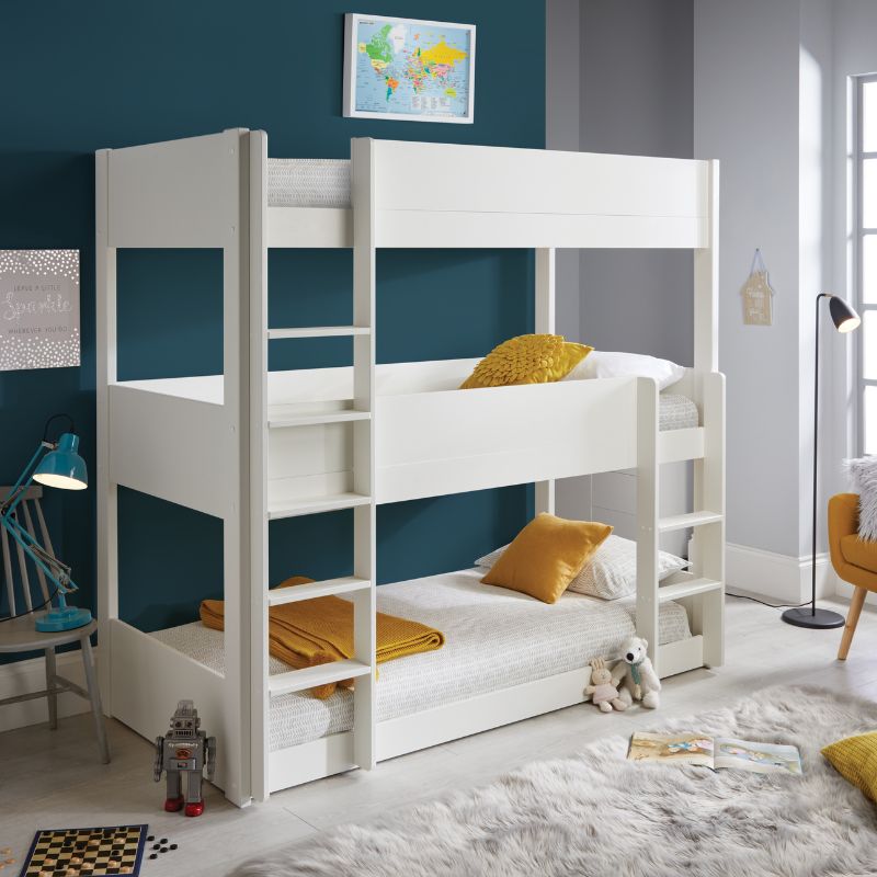 Snowdon Pine Three Tier Bunk Bed - 3ft Single