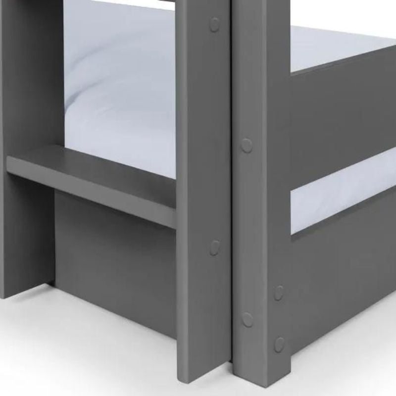 Leo Wooden Triple Sleeper Bunk Bed Frame - 3ft Single